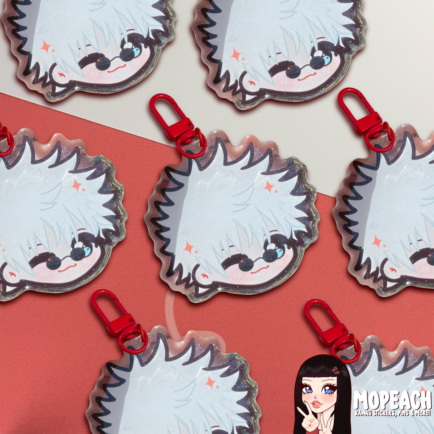 Gojo Acrylic Keychain