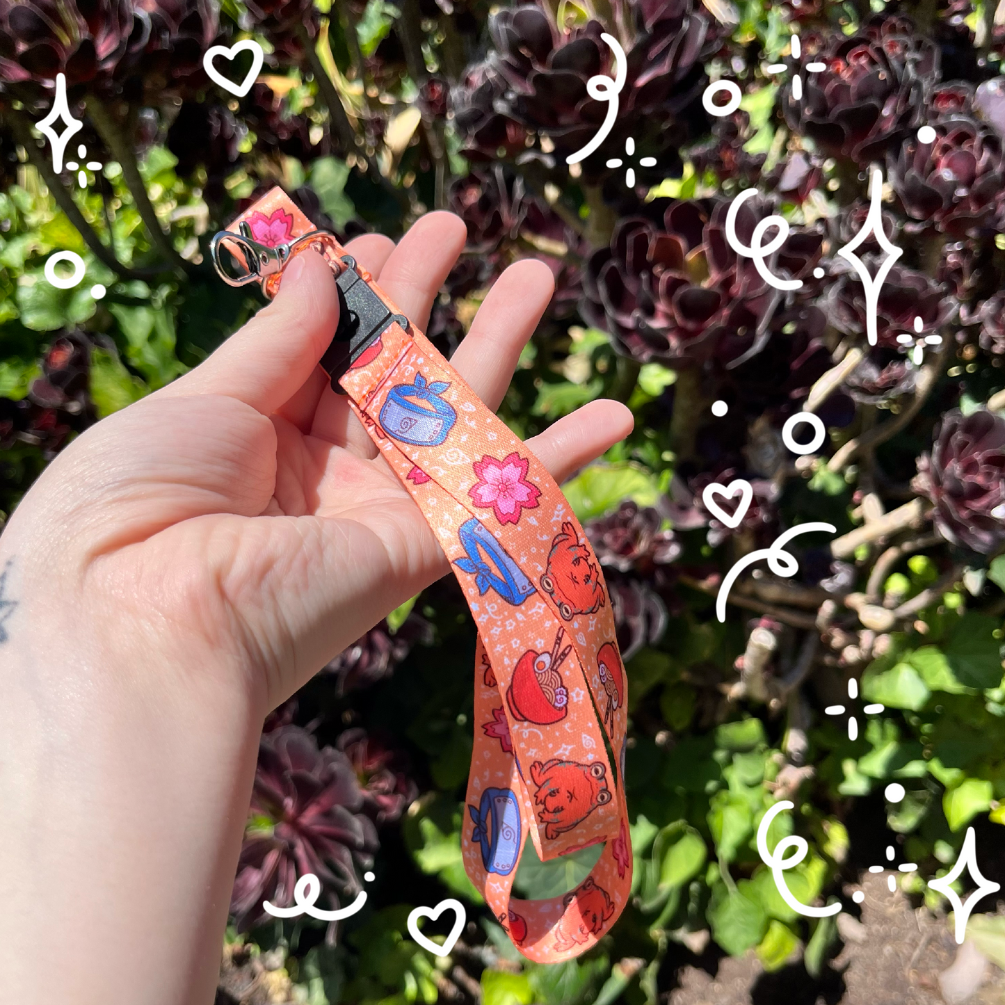 Leaf Ninja Chibi Lanyard