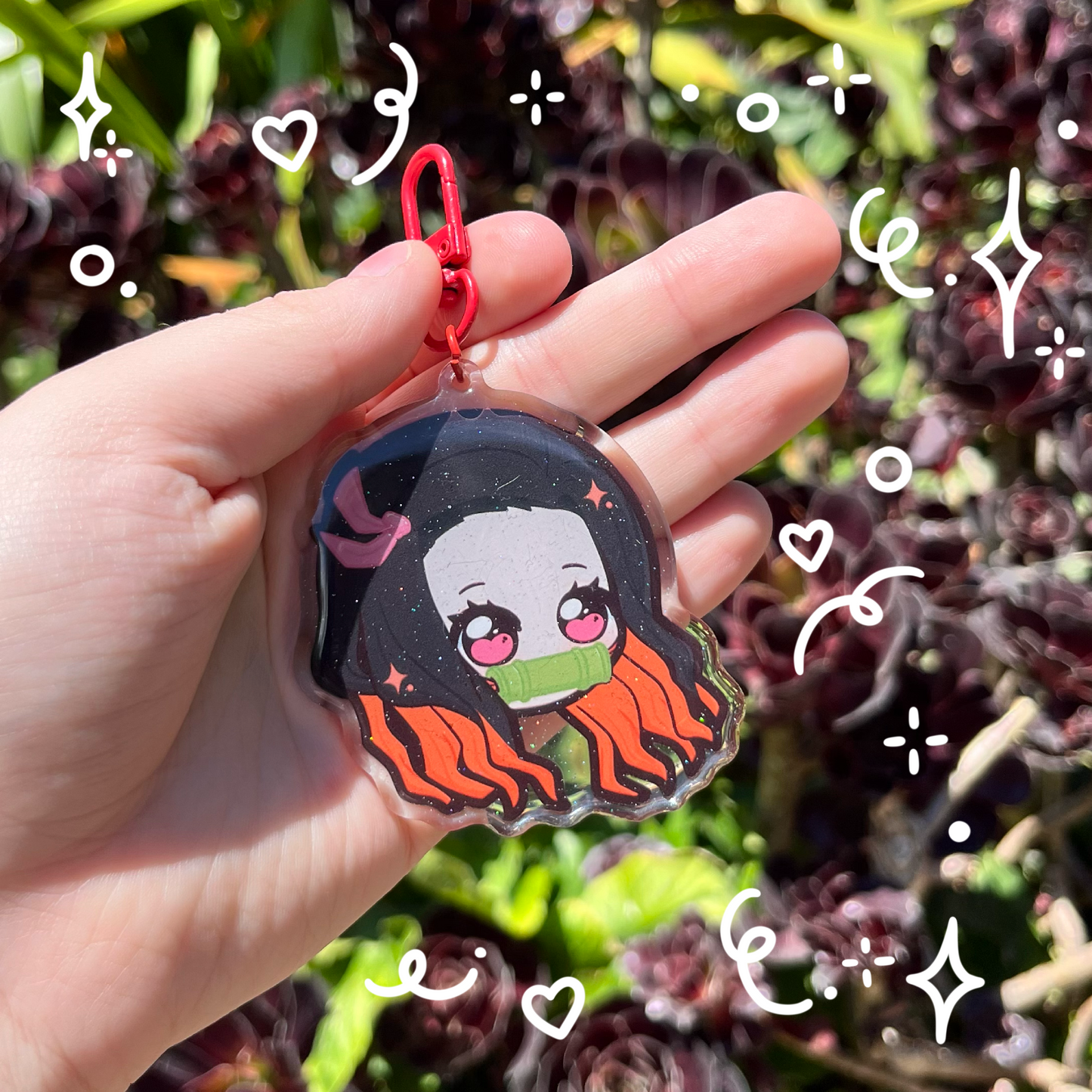 Nezuko Acrylic Keychain