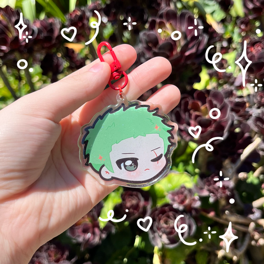 Zoro Acrylic Keychain