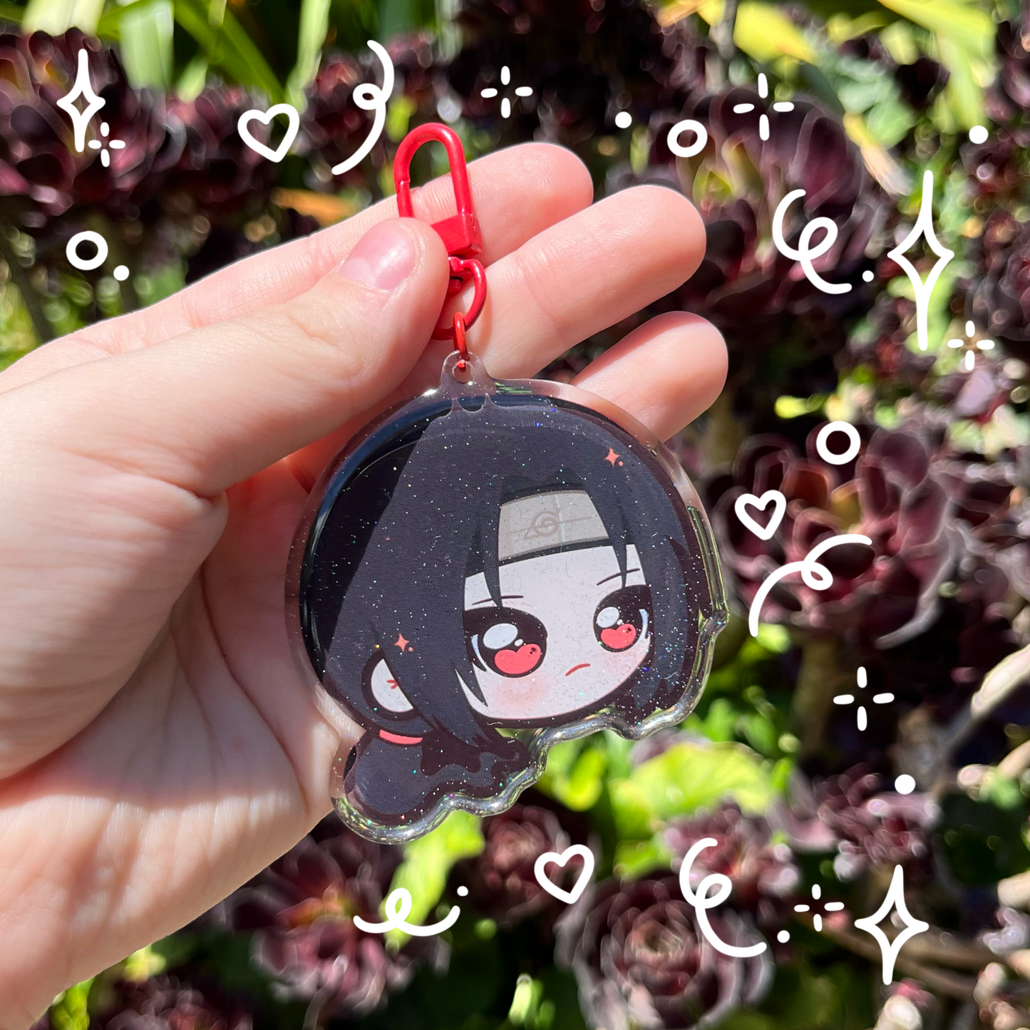 Itachi Acrylic Keychain