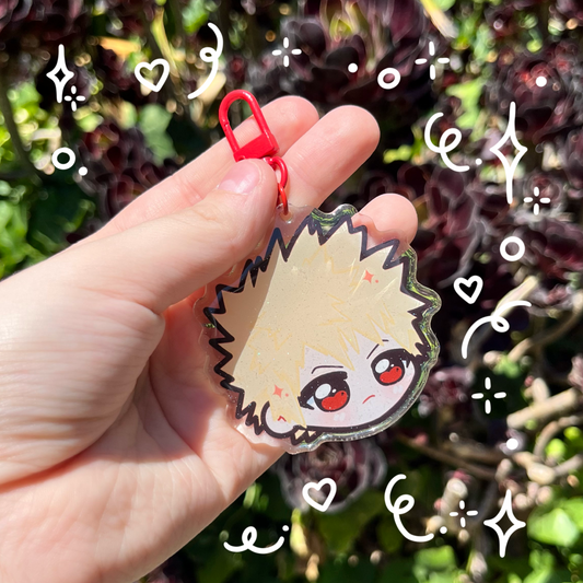 Bakugo Acrylic Keychain