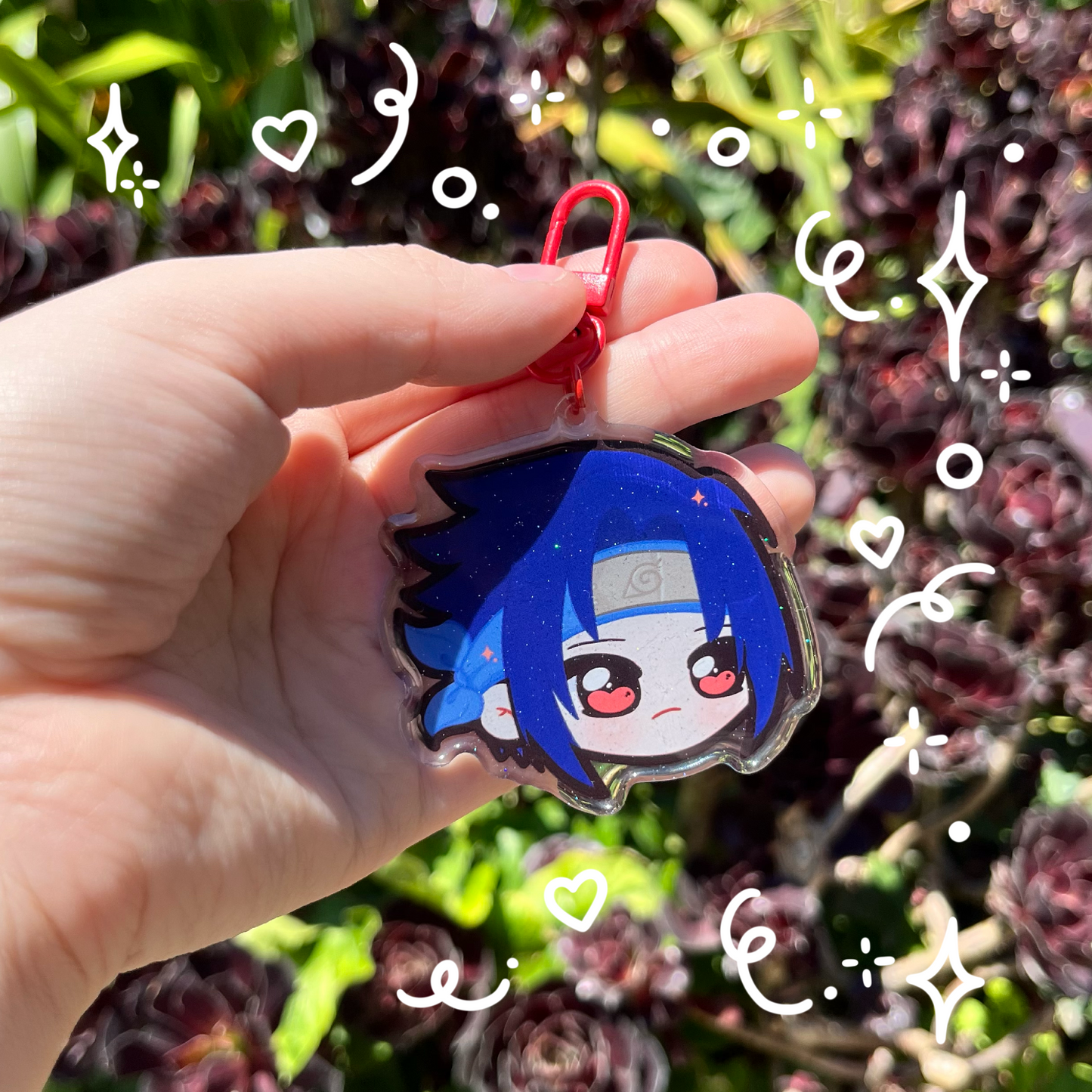 Sasuke Acrylic Keychain