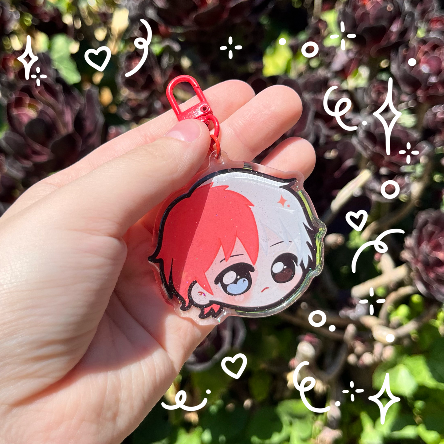 Todoroki Acrylic Keychain