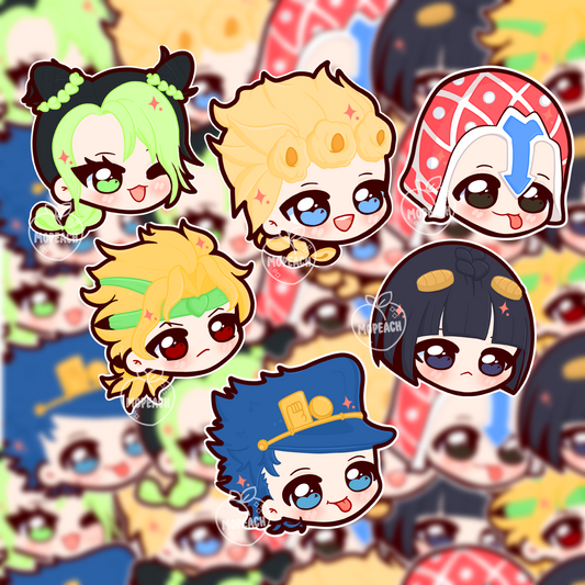 Jostar Chibi Stickers