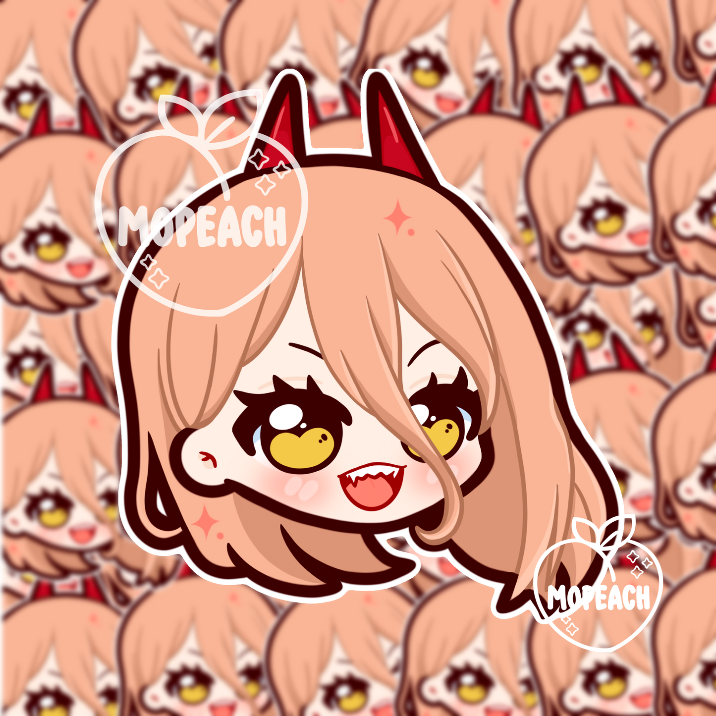 Chainsaw Devils Chibi Stickers