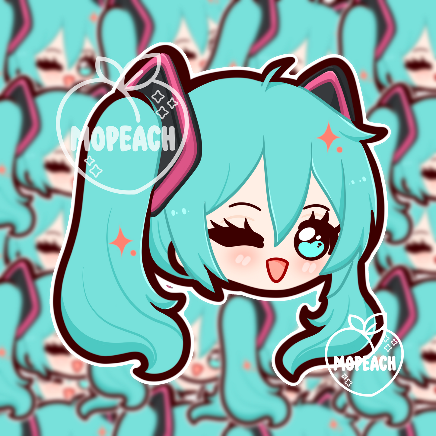 Vocaloid Chibi Stickers