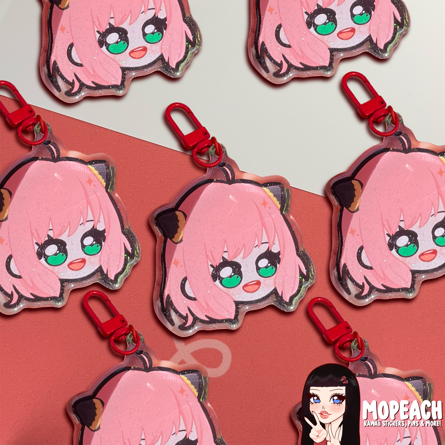 Anya Acrylic Keychain