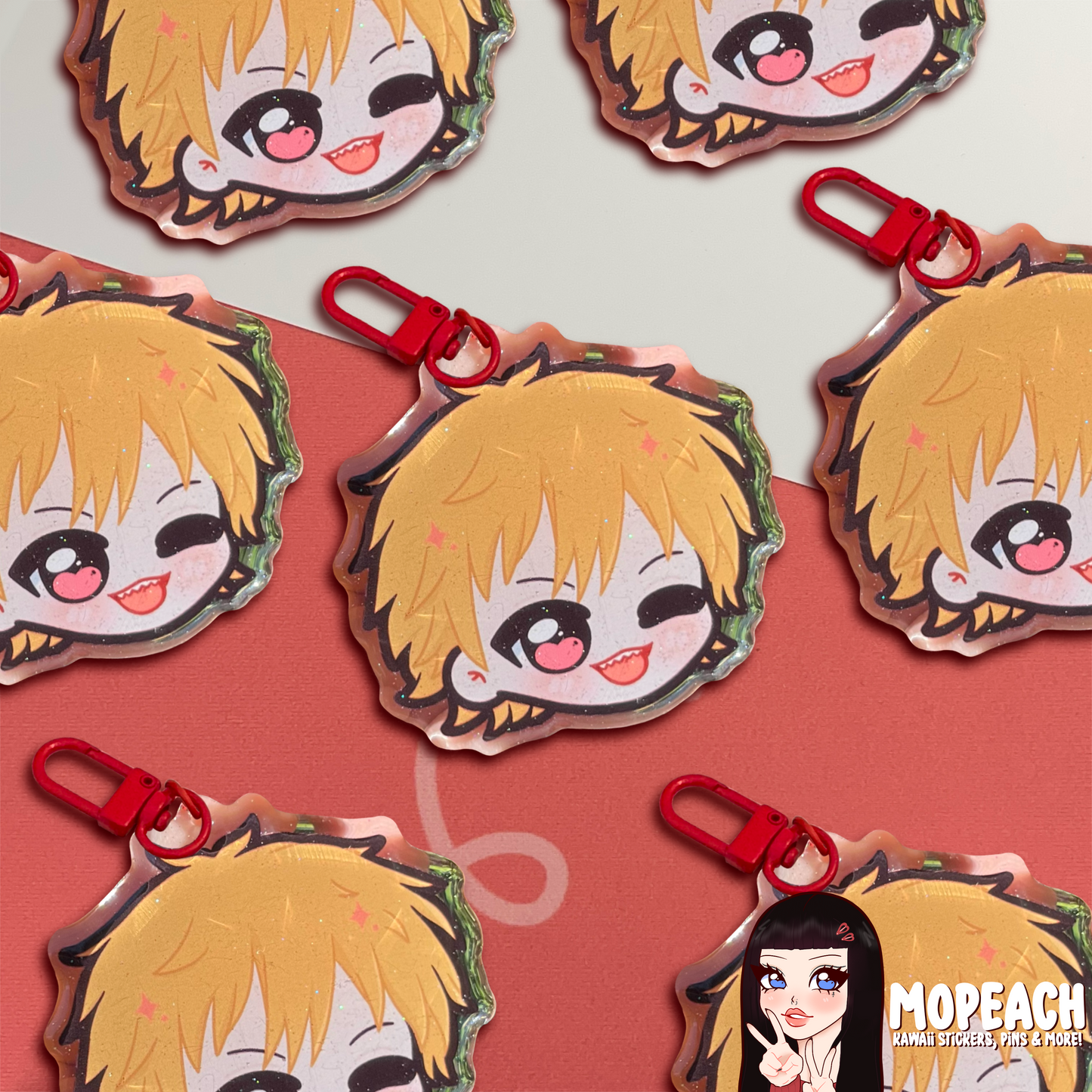 Denji Acrylic Keychain