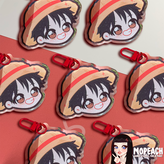 Luffy Acrylic Keychain