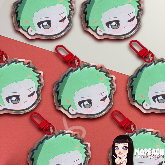 Zoro Acrylic Keychain