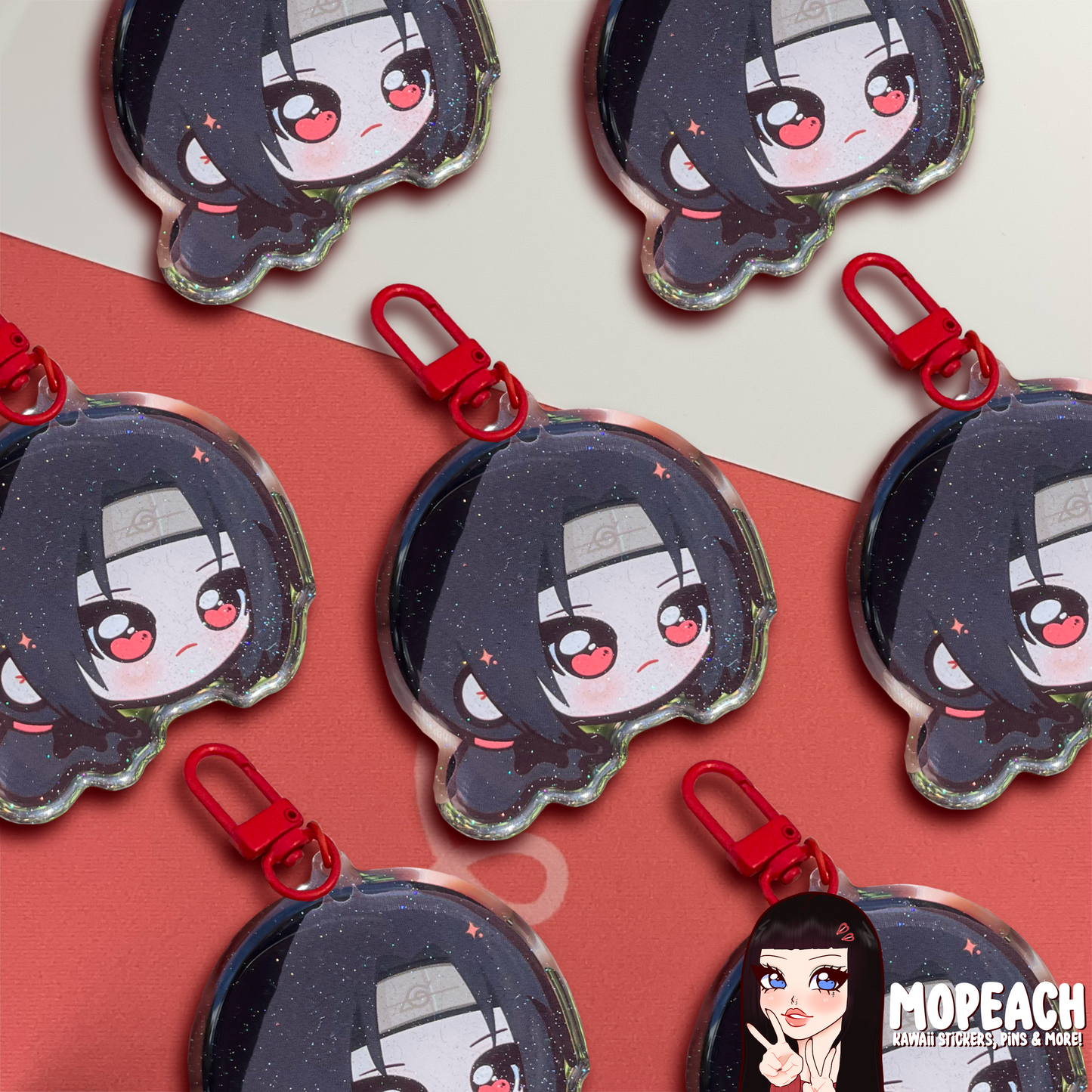 Itachi Acrylic Keychain