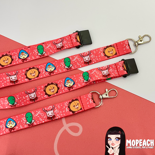 Soul Reapers Chibi Lanyard