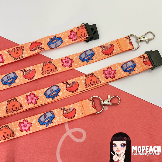 Leaf Ninja Chibi Lanyard