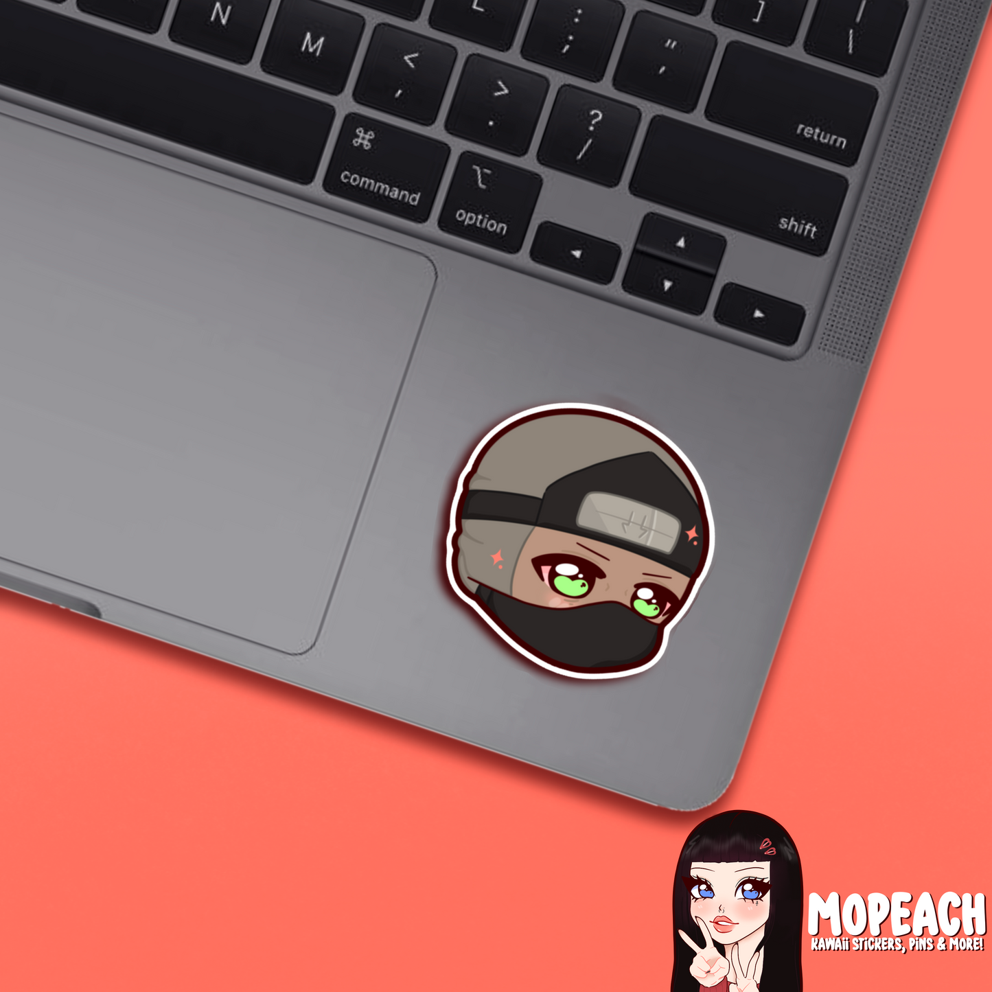 Ninja Criminals Chibi Stickers