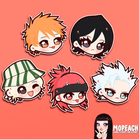 Soul Reaper Chibi Stickers