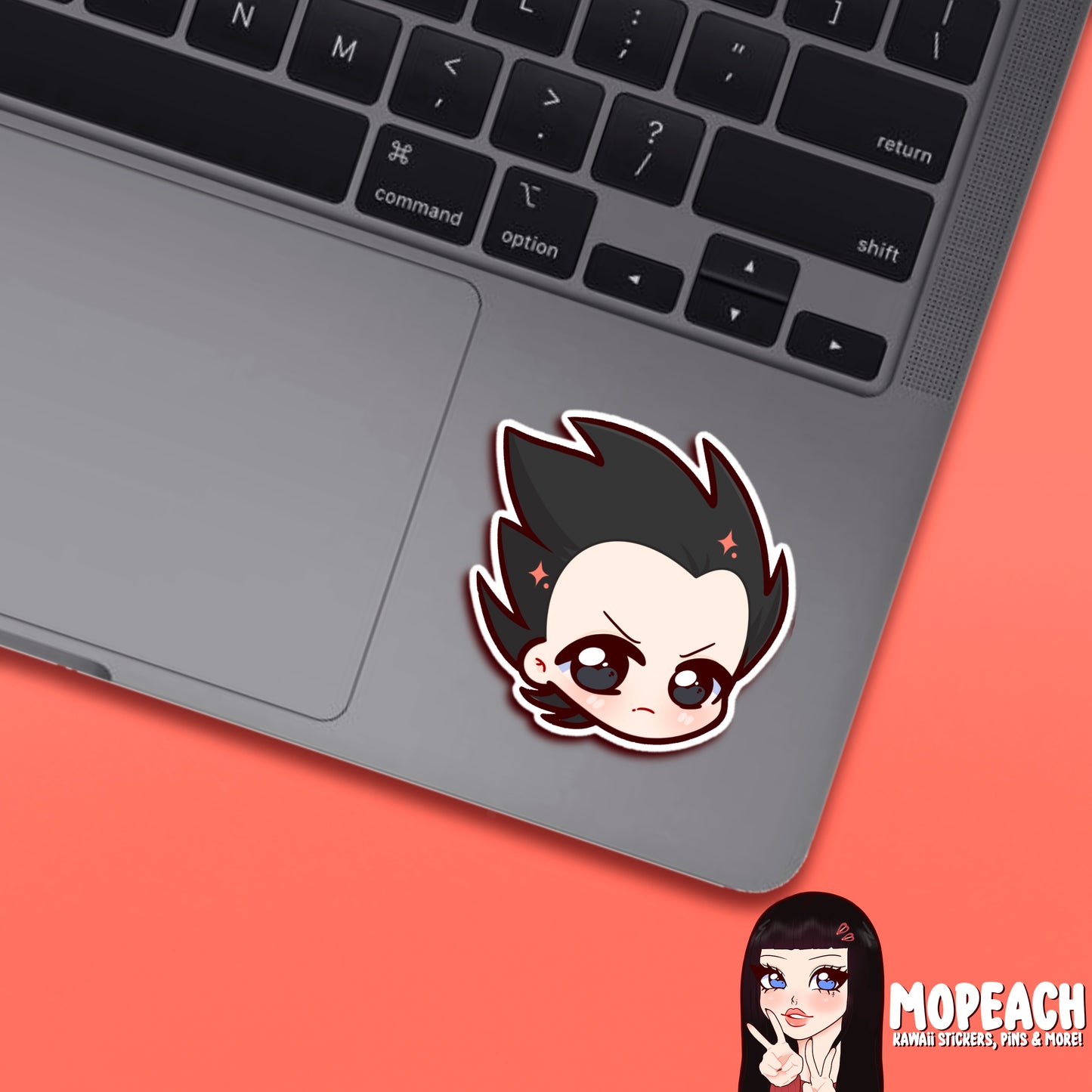 Saiyan Fighters Chibi Stickers