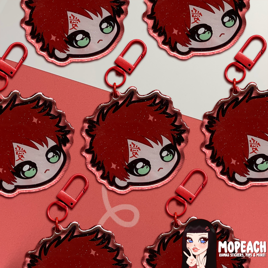 Gaara Acrylic Keychain