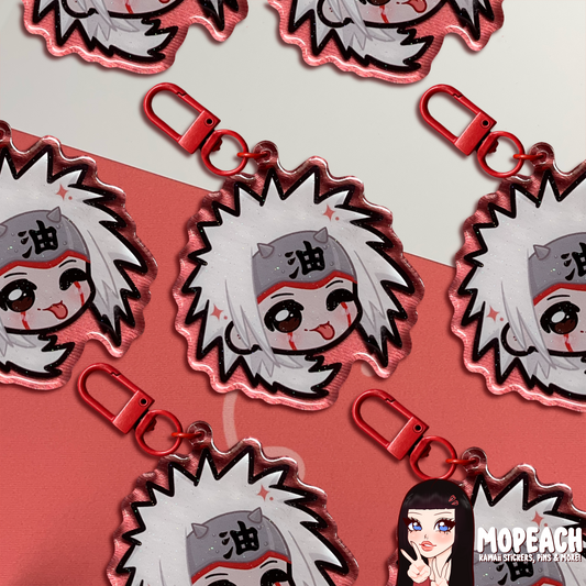 Jiraya Acrylic Keychain